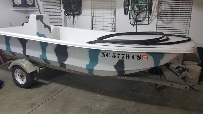 1997 Carolina Skiff J16 Boat Lettering from Derek D, NC